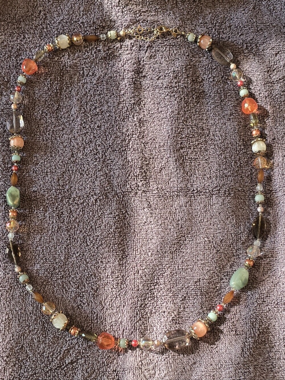 Premier Designs Shades Of Chic Women’s Necklace - Elegant Mixed Stone Design